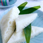 Steamed Rice Cake (白糖糕 Bái Táng Gāo or Pak Tong Gou in Cantonese) is a traditional sweet Chinese steamed rice cake made with rice flour and white sugar.