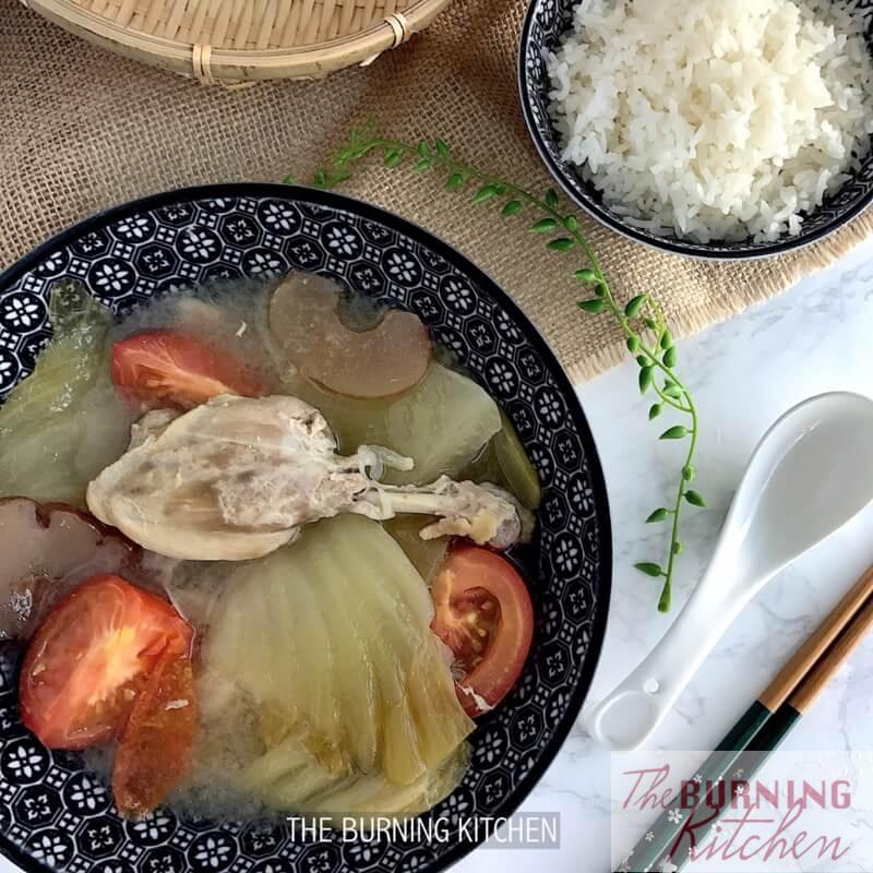Salted Vegetable Duck Soup (咸菜鸭汤 or Kiam Chye Ark): This savoury Chinese soup cooked with salted mustard green and fresh whole duck is very popular during festive occasions and special gatherings - it is a must for my family every Chinese New Year!