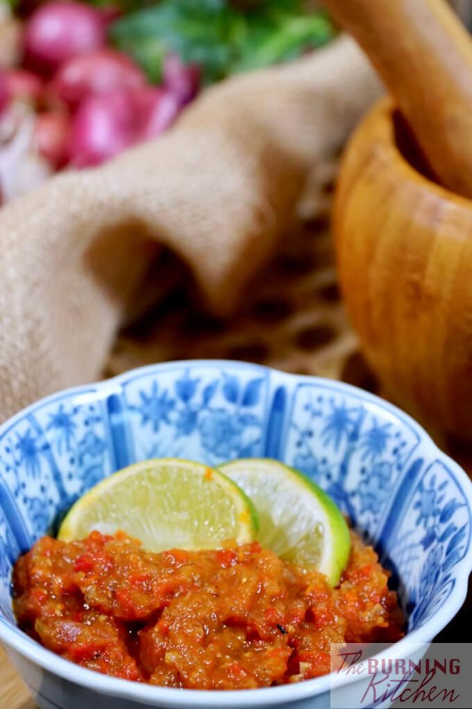 Sambal Terasi is so easy to make at home, and a 'must-know' recipe for the budding home cook! With a few simple ingredients, you will never have to rely on store bought ones ever again! 
