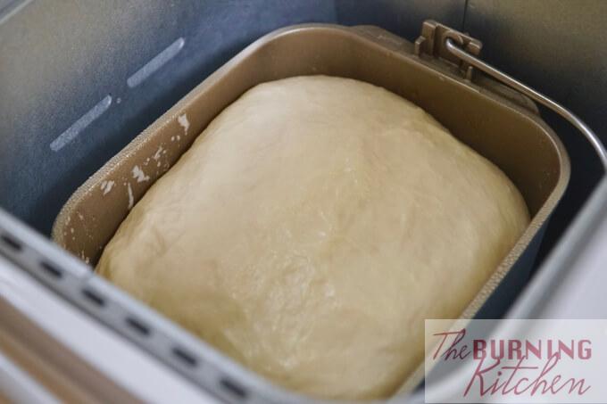 Bread dough doubling over in size in bread pan in breadmaker machine